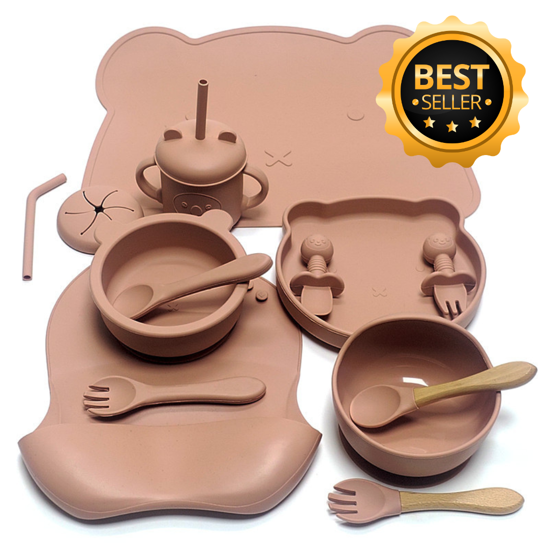 14pcs Tableware Set - Peach