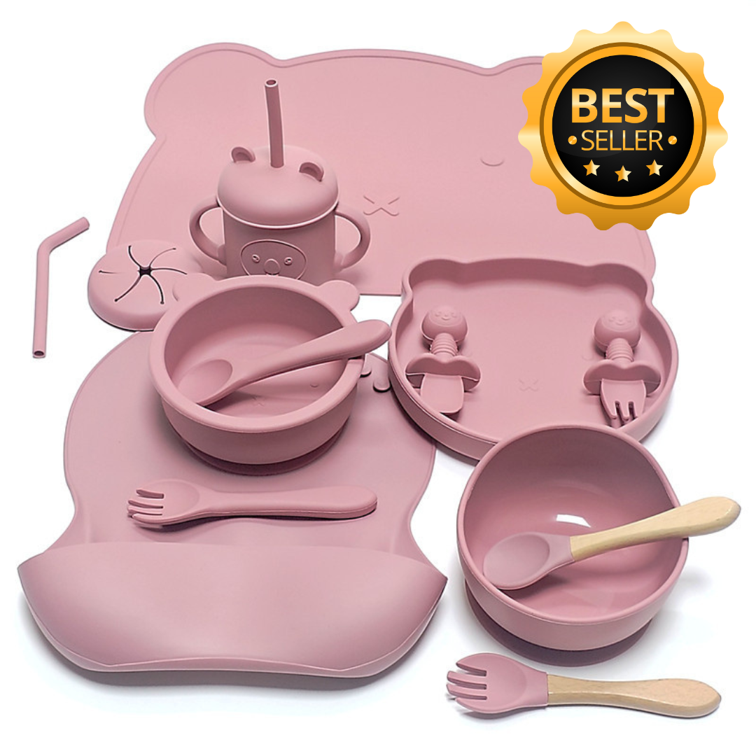 14pcs Tableware Set - Dusty Pink